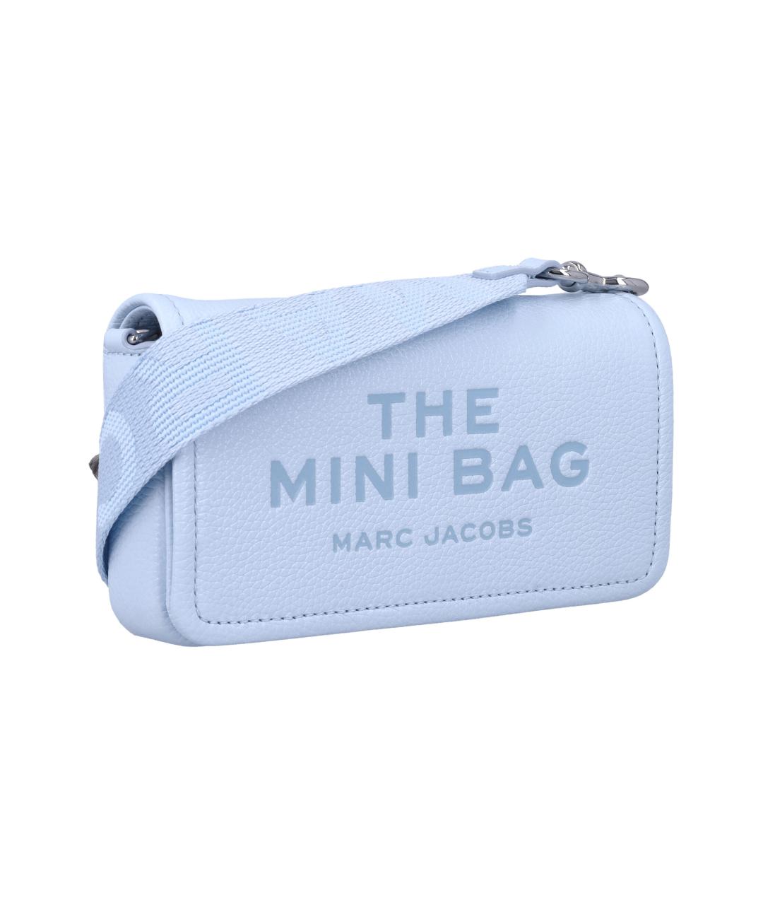 MARC JACOBS Голубая кожаная сумка через плечо, фото 2