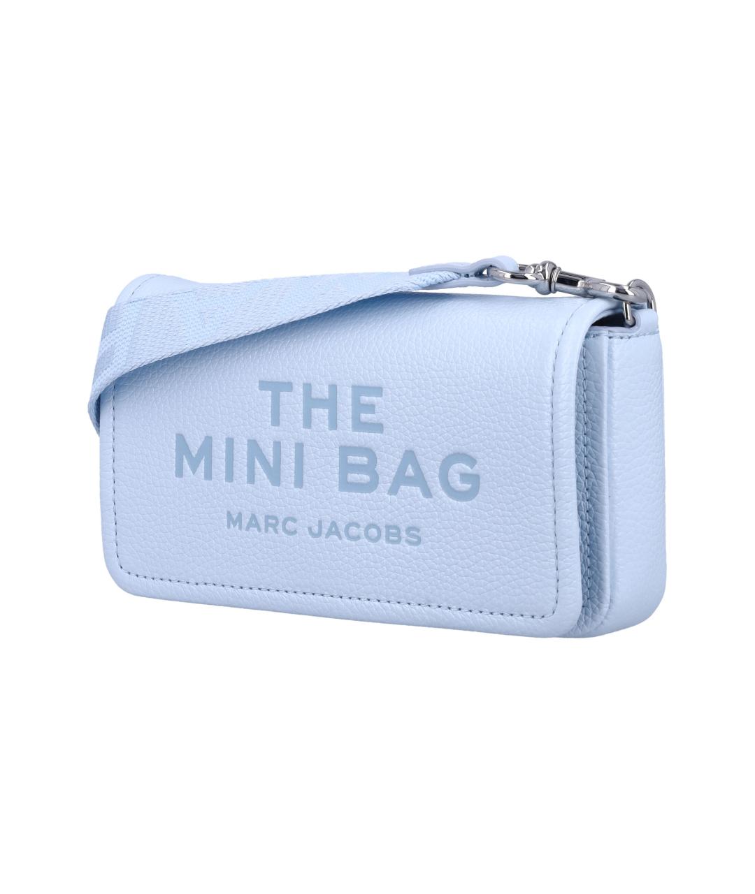 MARC JACOBS Голубая кожаная сумка через плечо, фото 3
