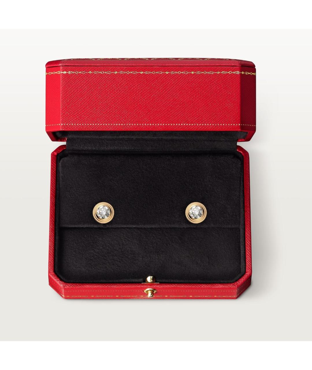 CARTIER Золотые серьги из желтого золота, фото 3
