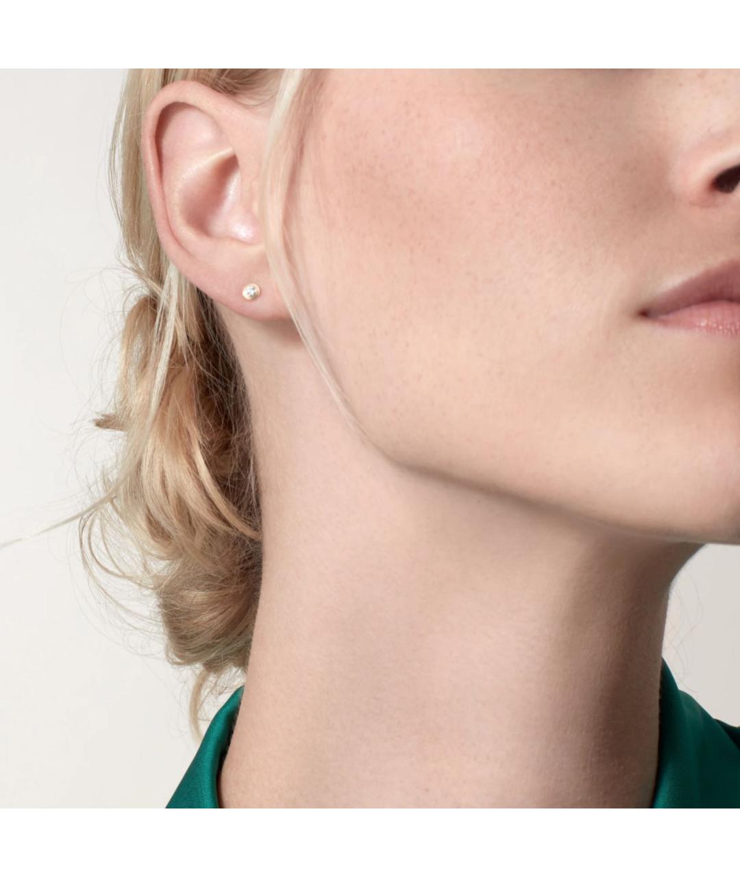 CARTIER Золотые серьги из желтого золота, фото 2