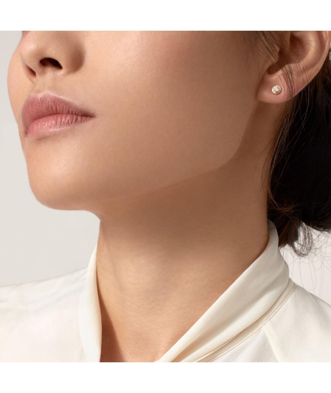 CARTIER Золотые серьги из желтого золота, фото 2