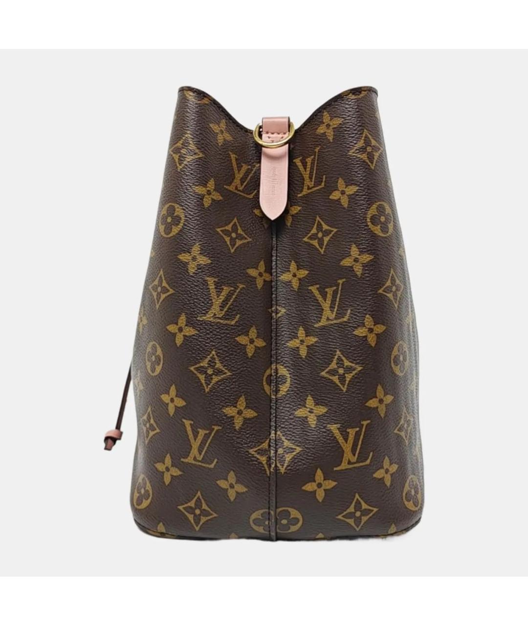 LOUIS VUITTON Розовая кожаная сумка тоут, фото 2
