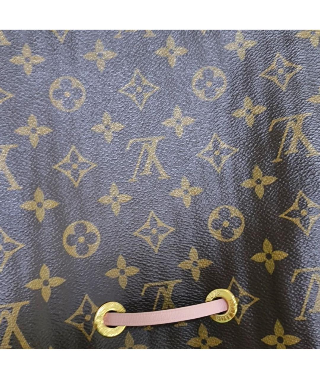 LOUIS VUITTON Розовая кожаная сумка тоут, фото 6