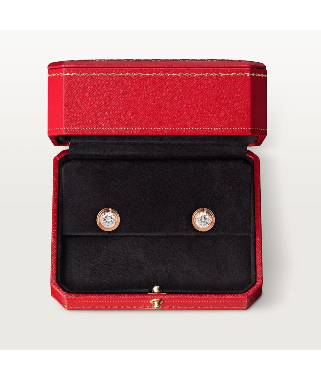 CARTIER Золотые серьги из розового золота, фото 4