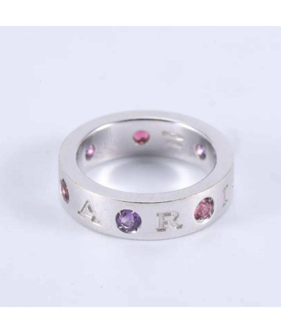 BVLGARI Серебряное кольцо из белого золота, фото 5