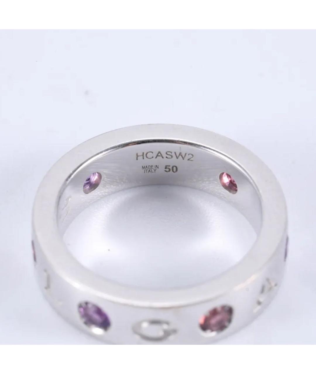 BVLGARI Серебряное кольцо из белого золота, фото 4