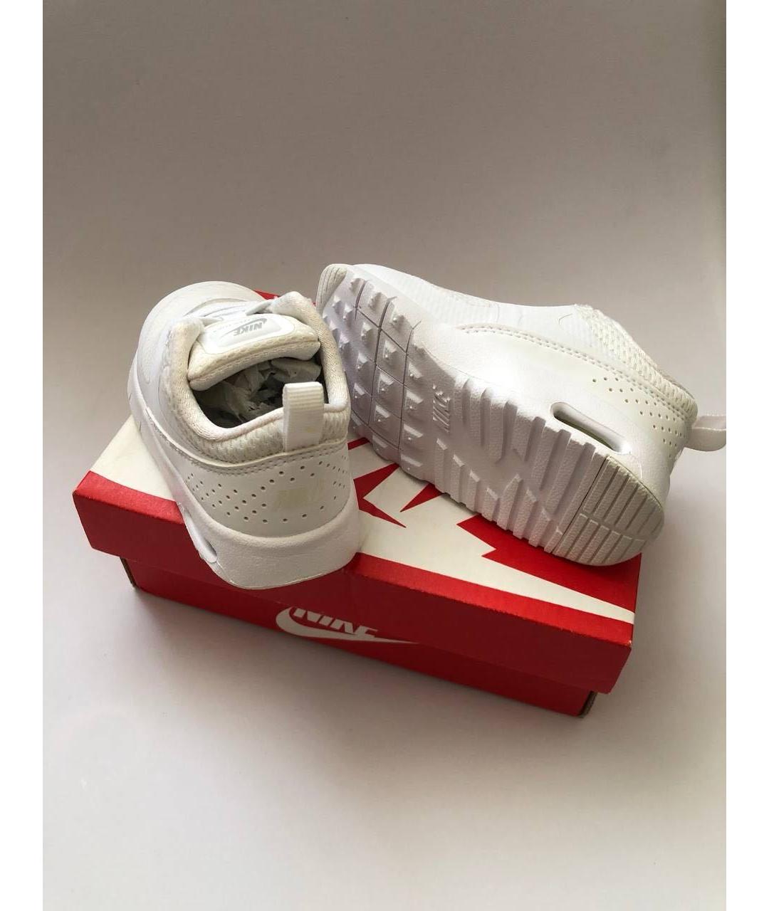 NIKE Белые текстильные ботинки, фото 5