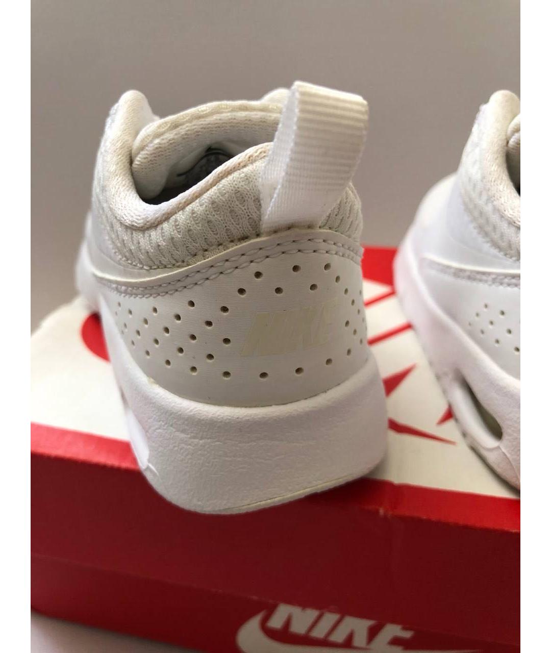 NIKE Белые текстильные ботинки, фото 4