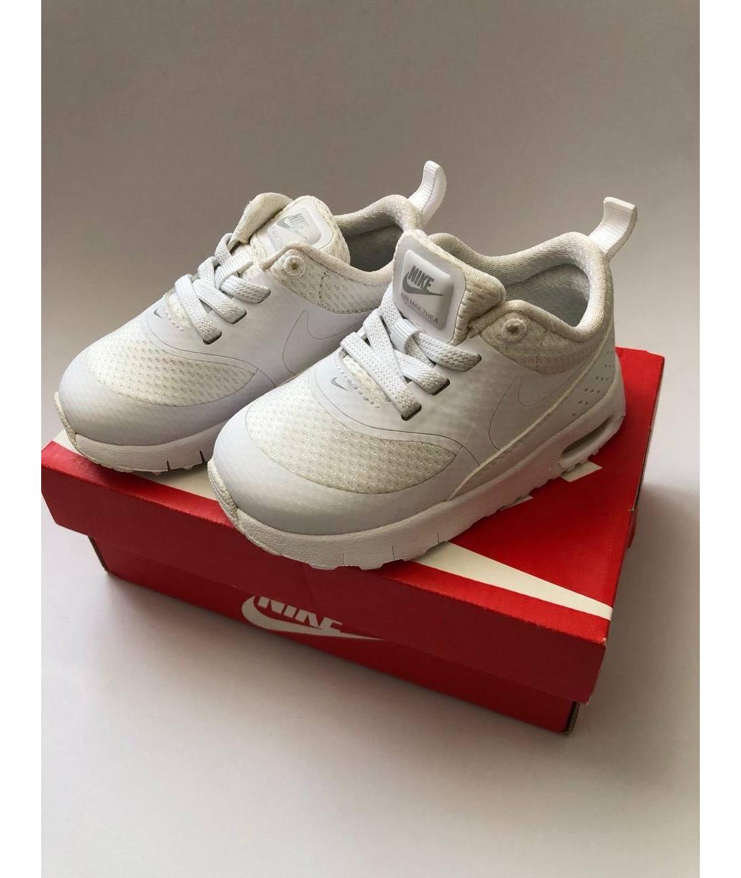 NIKE Белые текстильные ботинки, фото 9