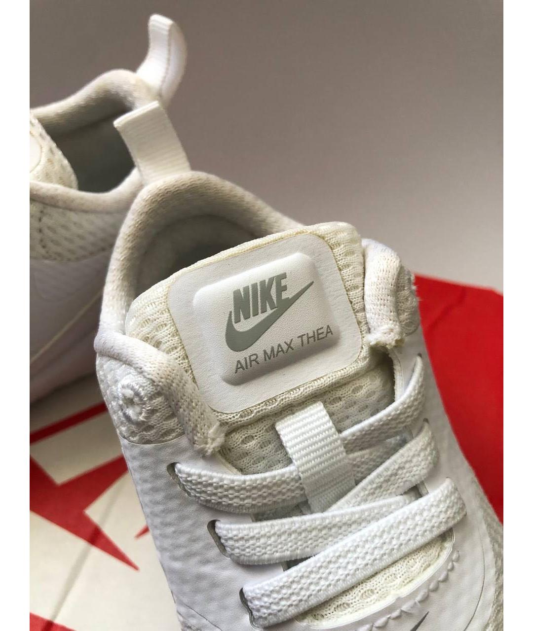 NIKE Белые текстильные ботинки, фото 6