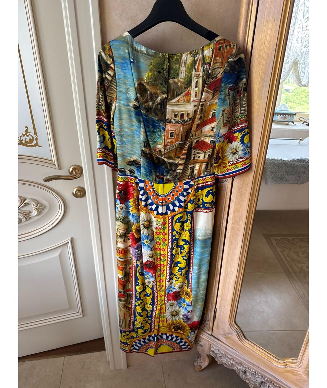 DOLCE&GABBANA Мульти вечернее платье, фото 2