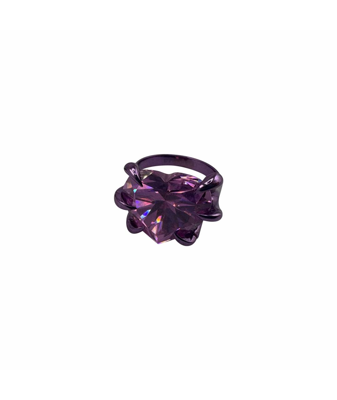 DZHANELLI JEWELLERY Фиолетовое серебряное кольцо, фото 1