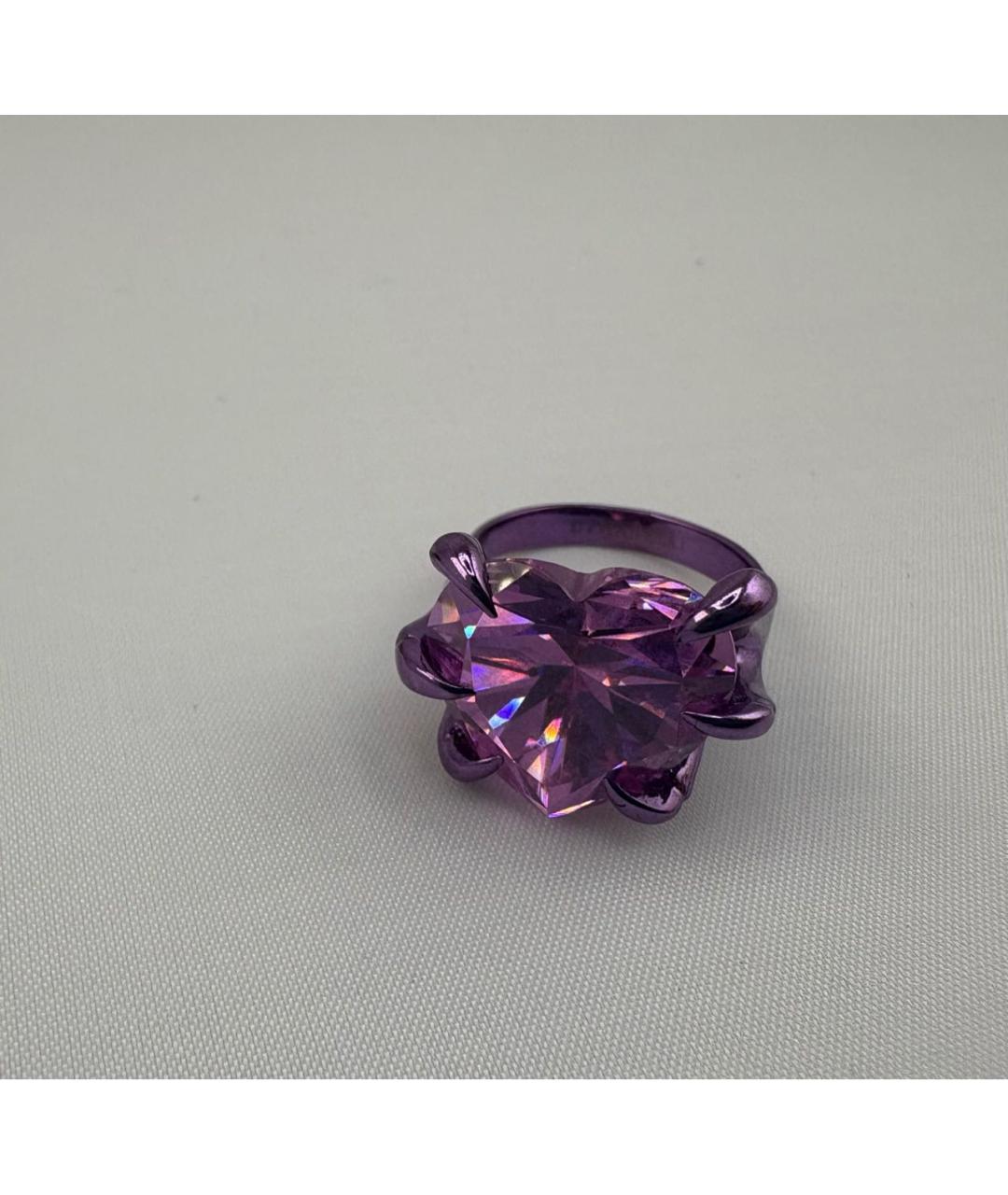 DZHANELLI JEWELLERY Фиолетовое серебряное кольцо, фото 4