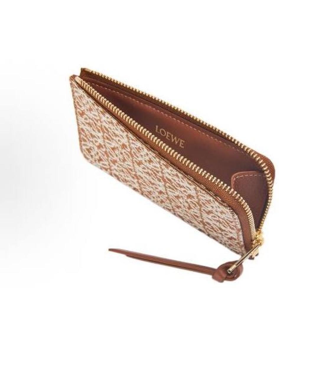 LOEWE Бежевый кошелек, фото 3