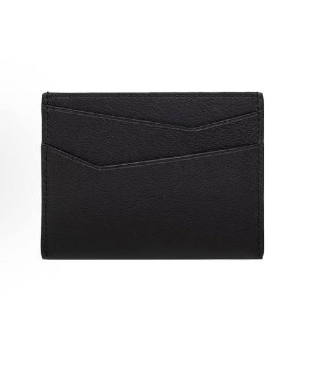 LOEWE Черный кожаный кардхолдер, фото 3