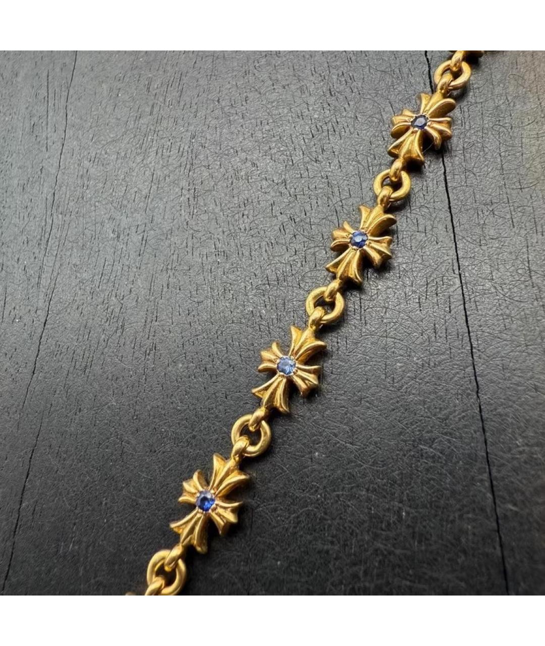 CHROME HEARTS Браслет из желтого золота, фото 5