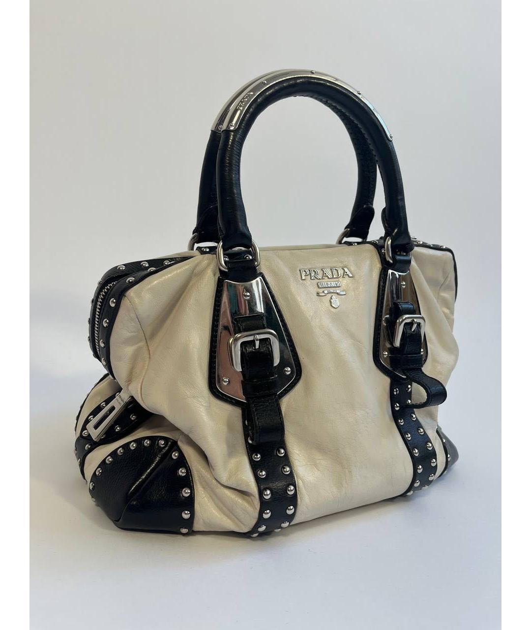 PRADA Мульти кожаная сумка с короткими ручками, фото 2