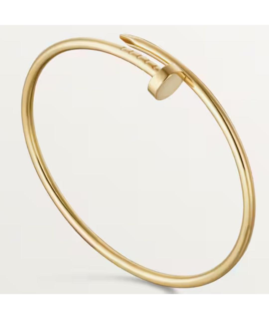 CARTIER Золотой браслет из желтого золота, фото 2