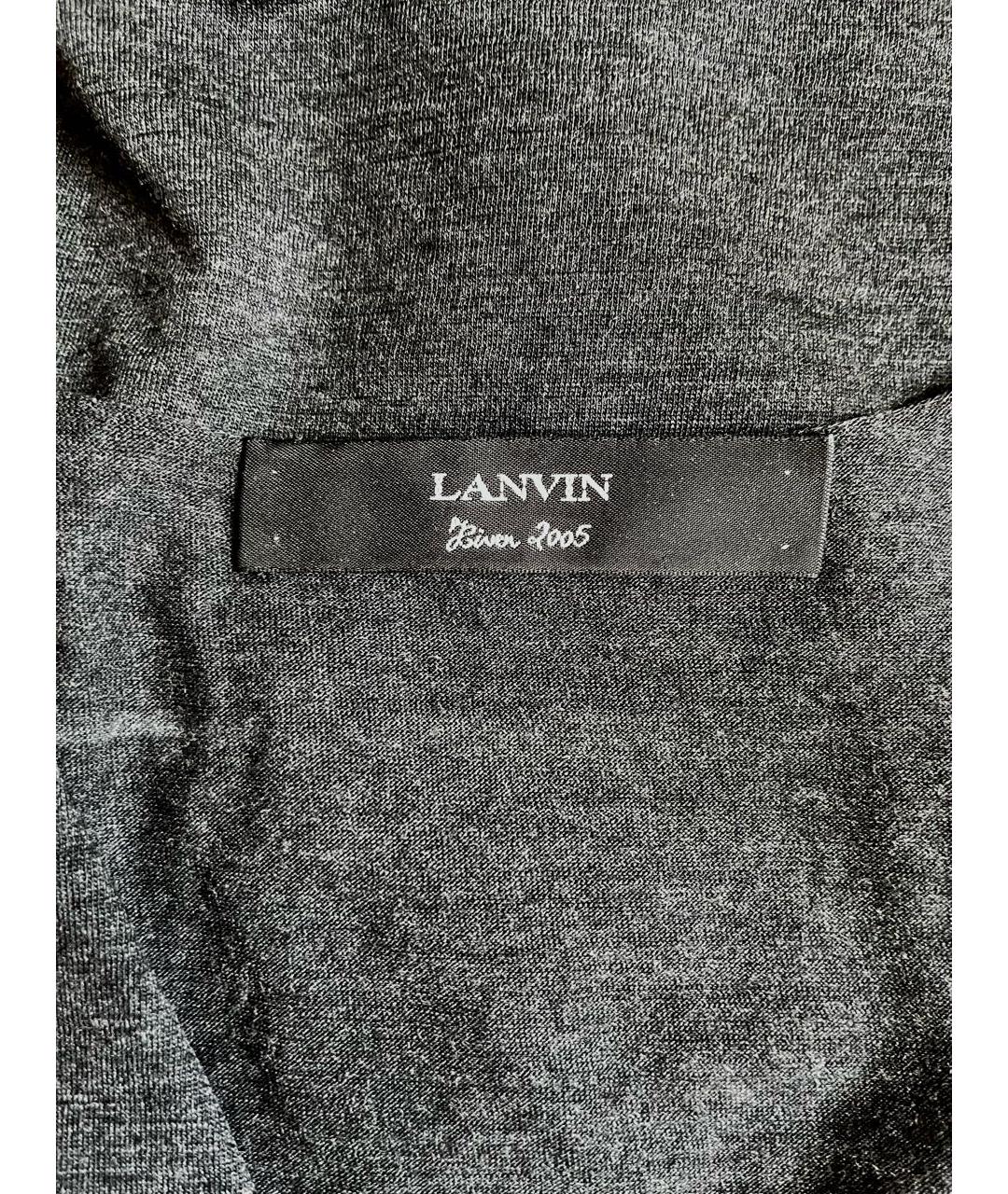 LANVIN Шерстяная футболка, фото 5