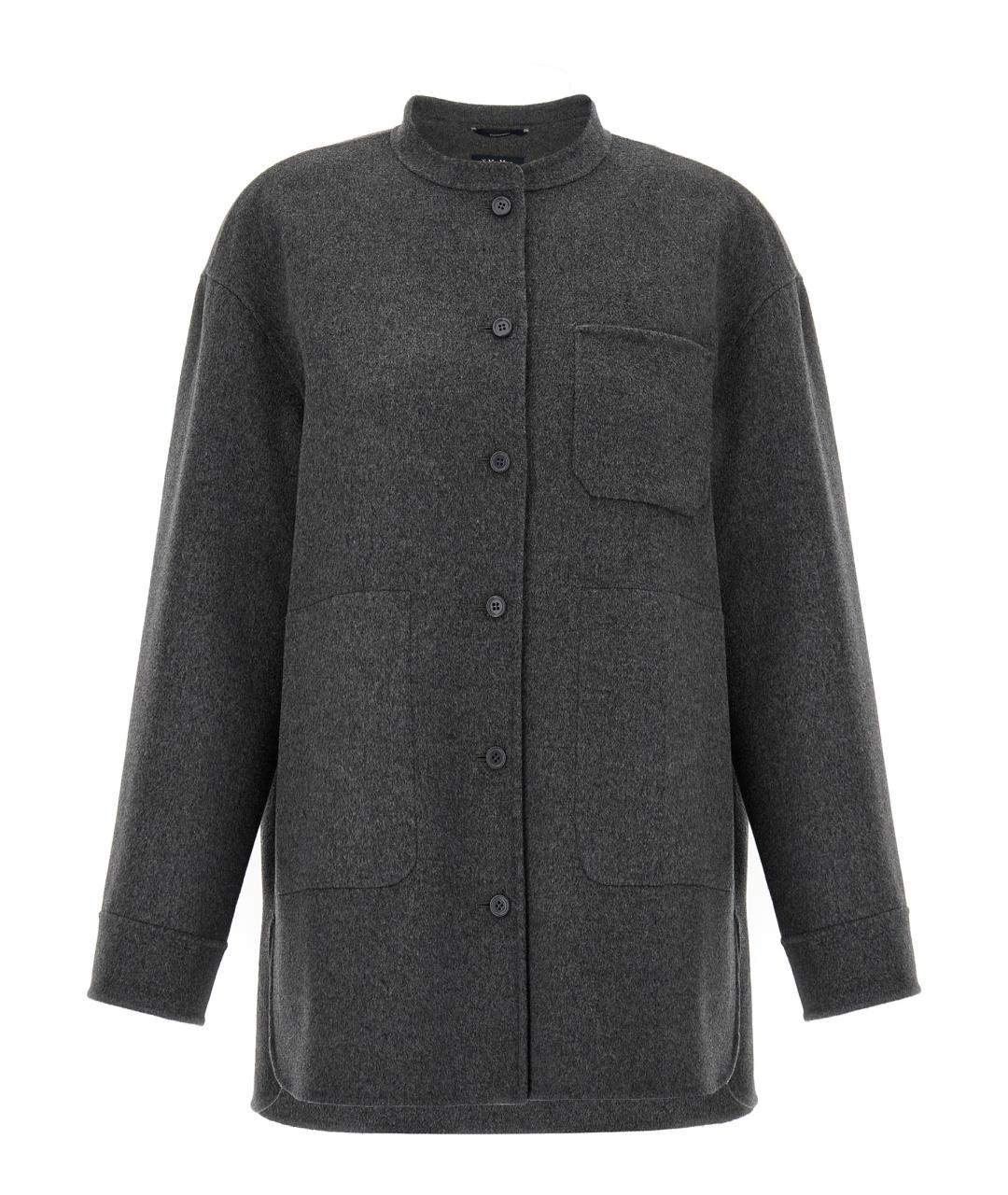 'S MAX MARA Серая шерстяная куртка, фото 1