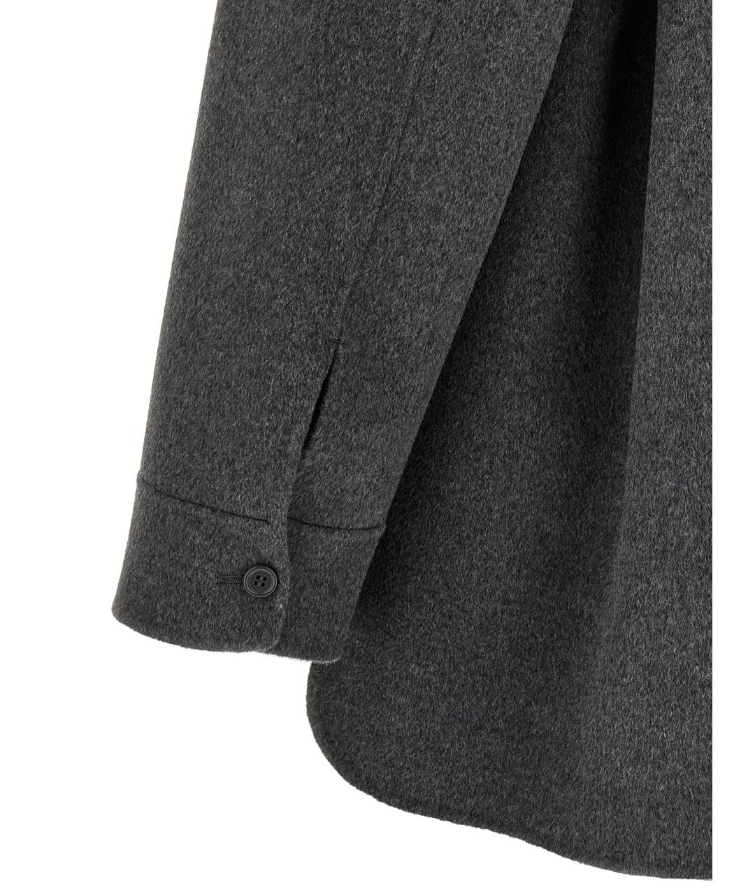 'S MAX MARA Серая шерстяная куртка, фото 4