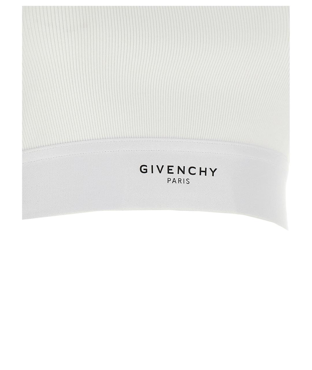 GIVENCHY Белая хлопковая майка, фото 4