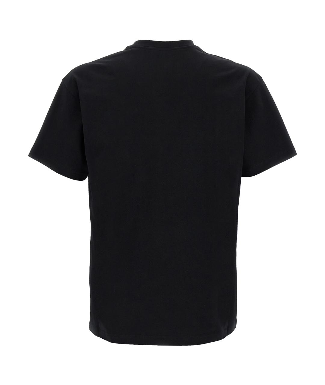 GIVENCHY Черная хлопковая футболка, фото 2
