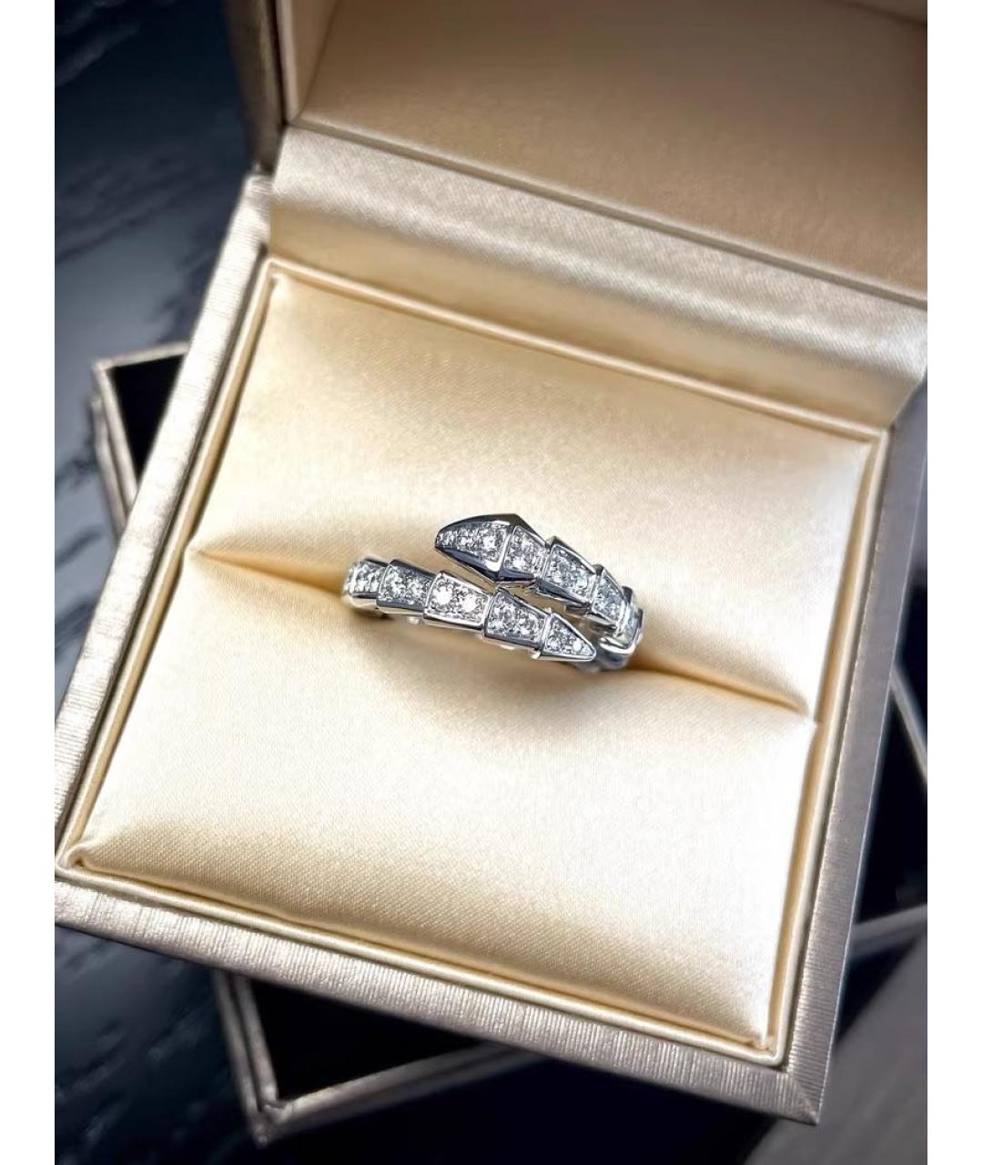 BVLGARI Кольцо из белого золота, фото 3
