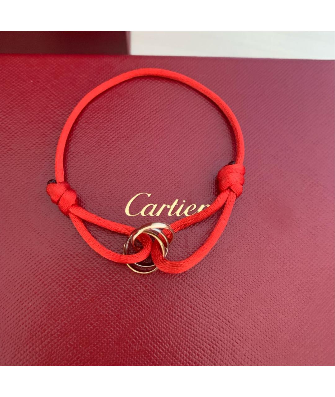 CARTIER Красный браслет из желтого золота, фото 4