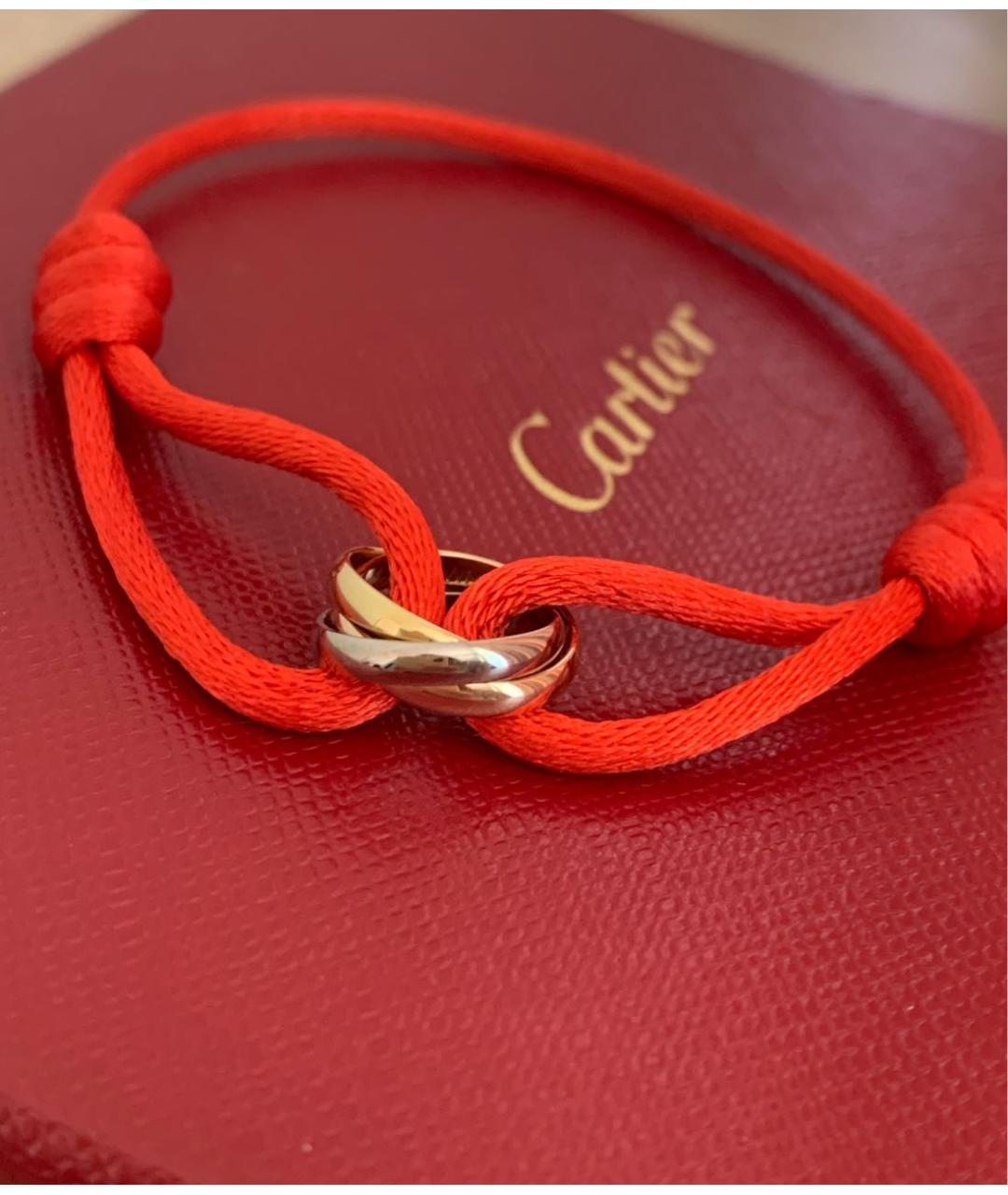 CARTIER Красный браслет из желтого золота, фото 2