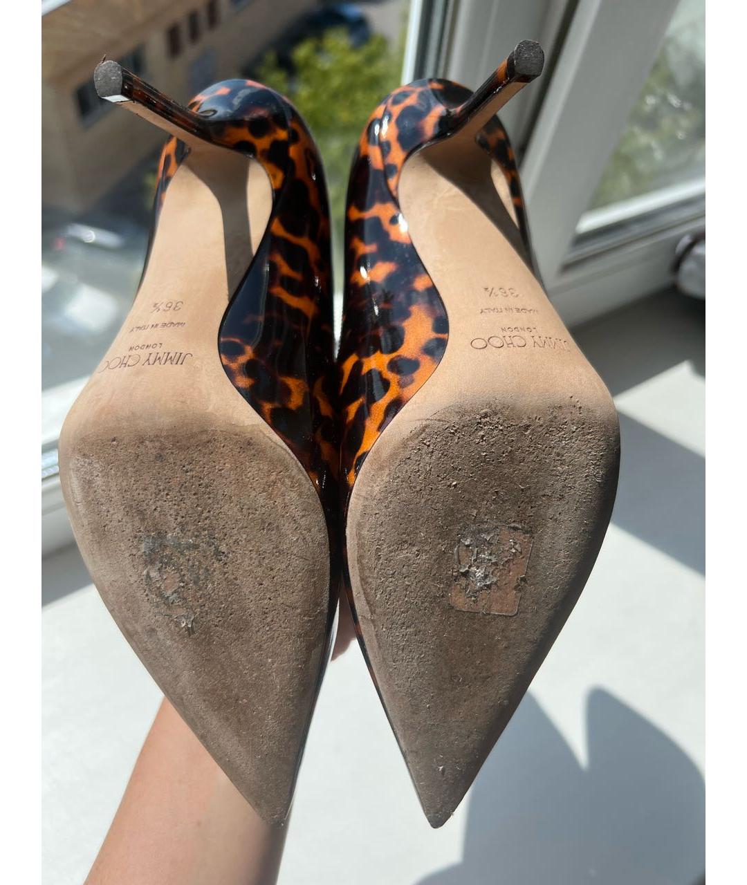 JIMMY CHOO Туфли из лакированной кожи, фото 6