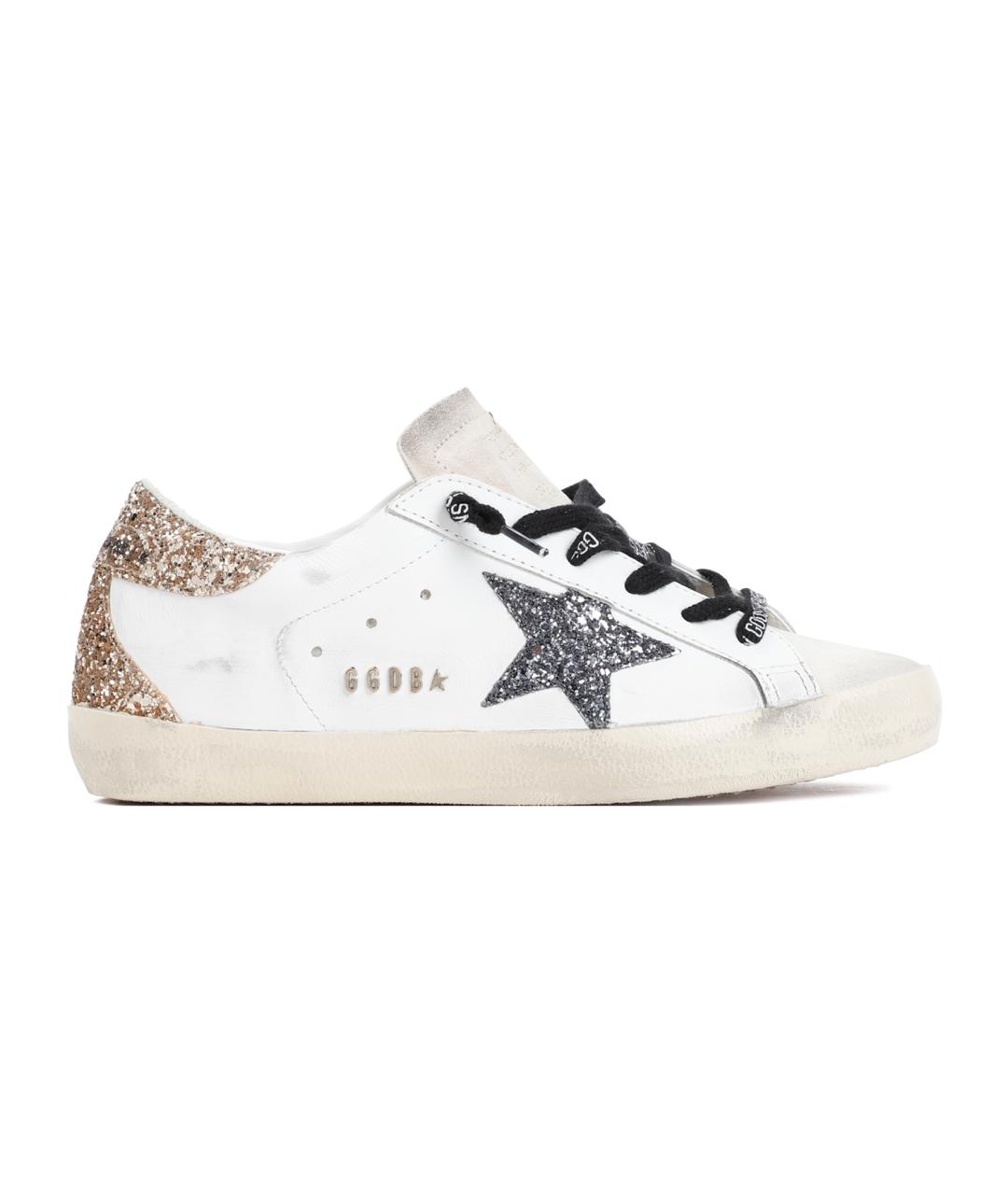 GOLDEN GOOSE DELUXE BRAND Мульти кожаные кеды, фото 1