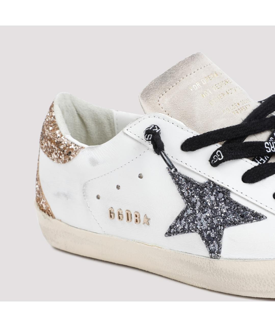 GOLDEN GOOSE DELUXE BRAND Мульти кожаные кеды, фото 6