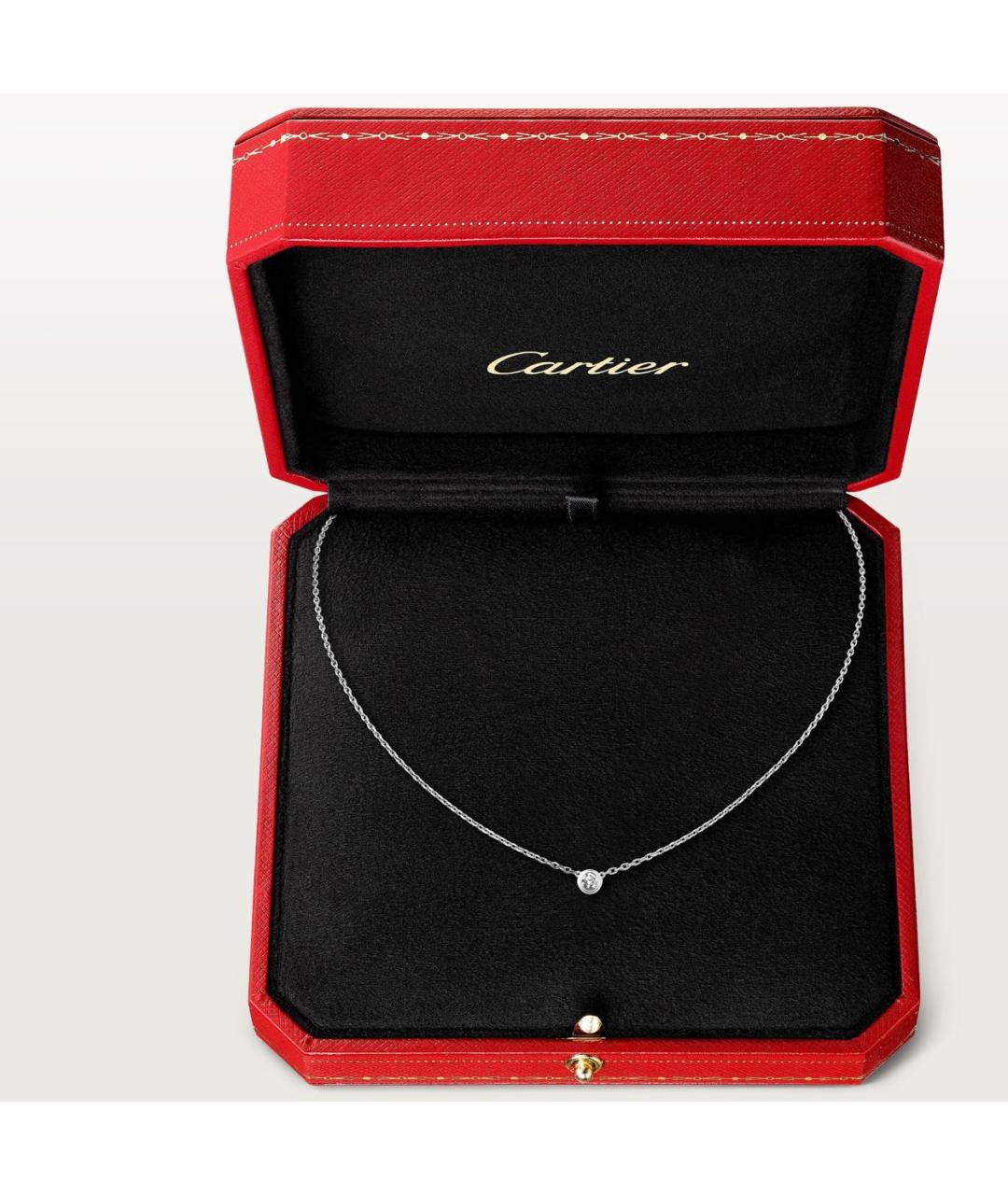 CARTIER Серебряная подвеска из белого золота, фото 4