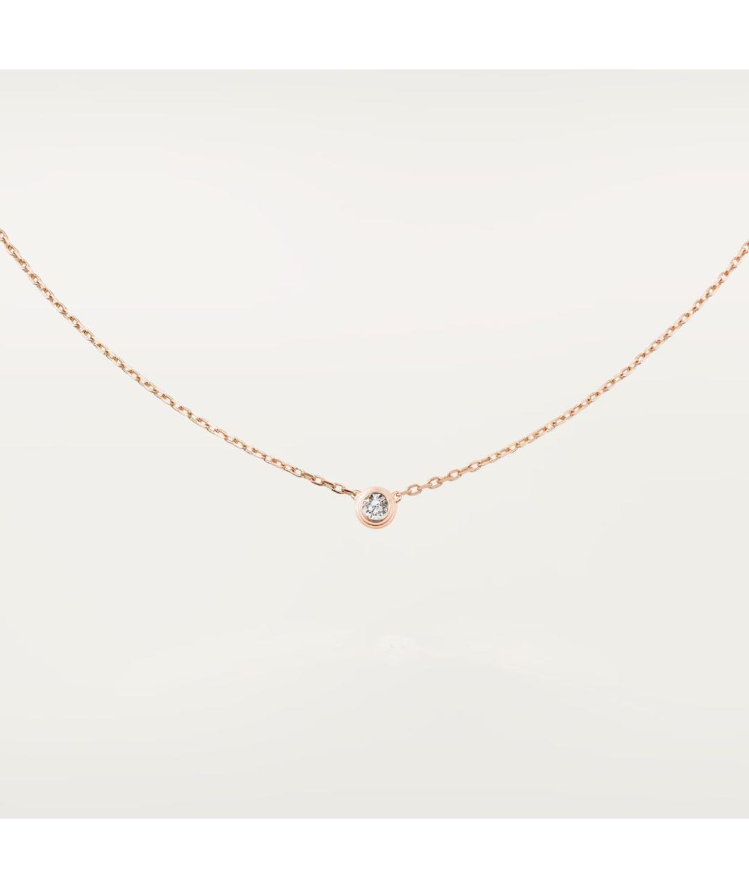 CARTIER Золотая подвеска из розового золота, фото 6