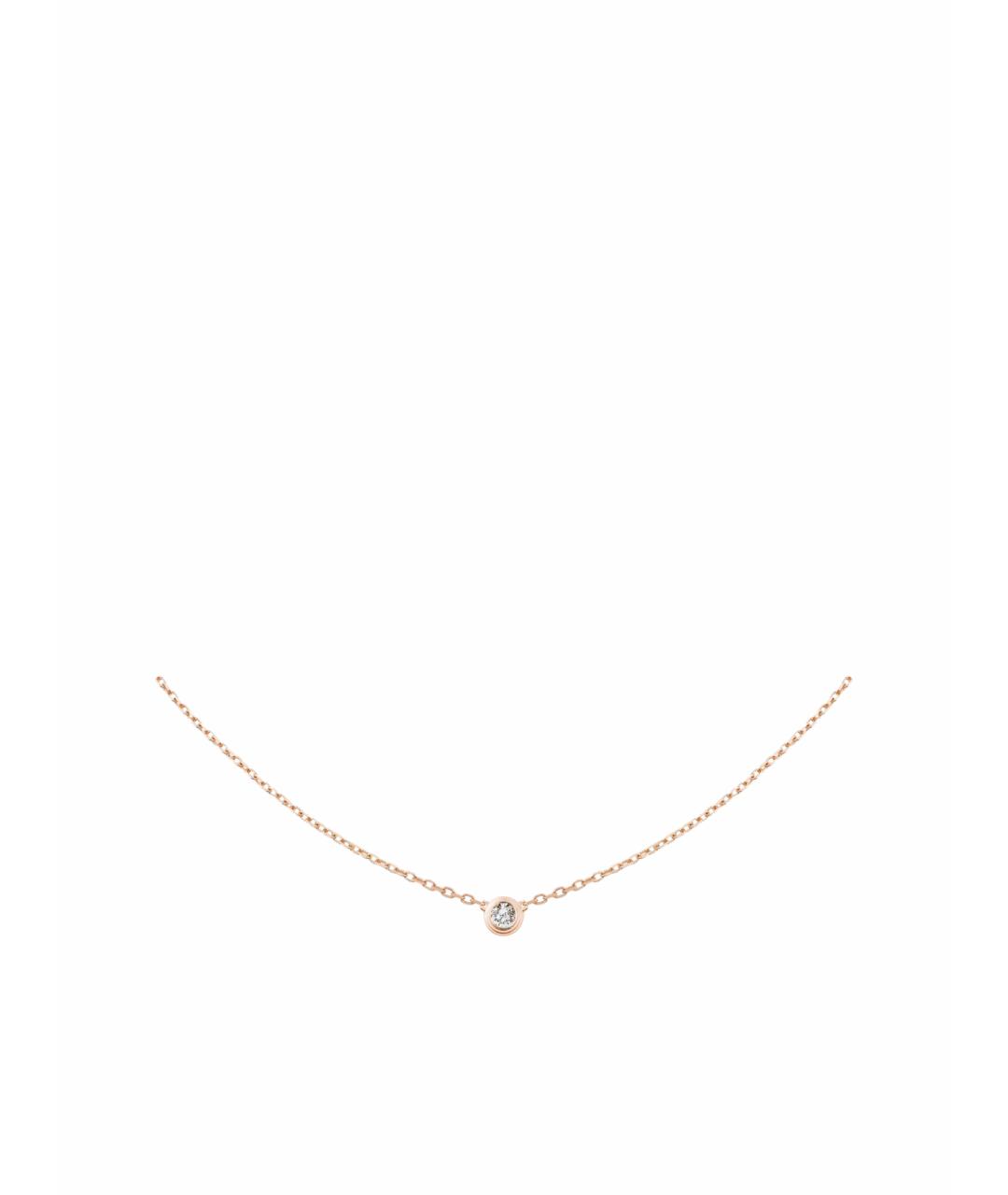 CARTIER Золотая подвеска из розового золота, фото 1