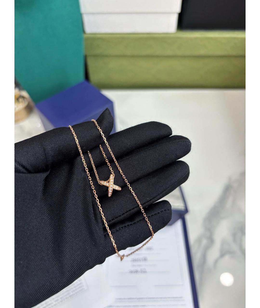 CHAUMET Розовое колье из розового золота, фото 3