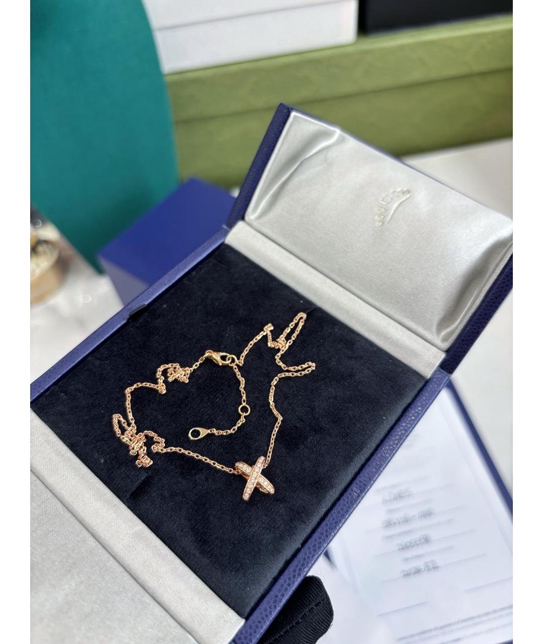 CHAUMET Розовое колье из розового золота, фото 2