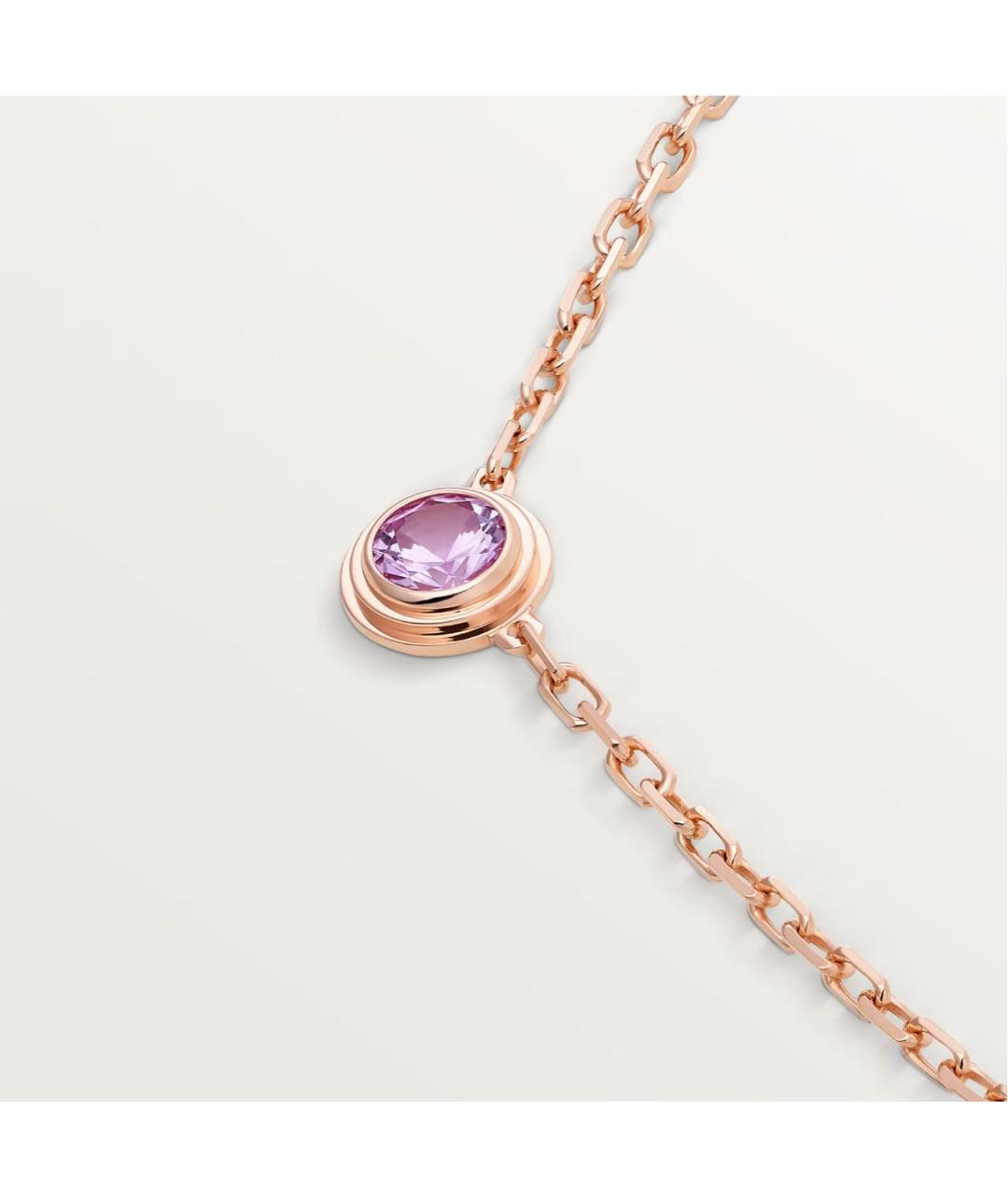 CARTIER Розовая подвеска из розового золота, фото 3