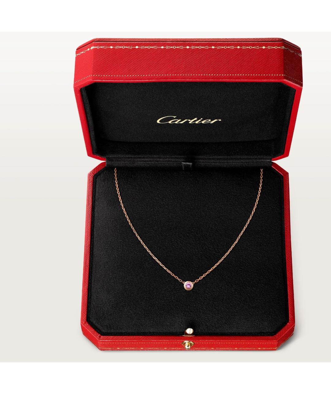 CARTIER Розовая подвеска из розового золота, фото 5