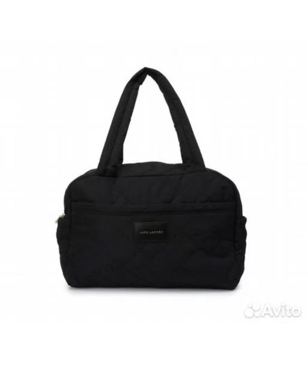 MARC JACOBS Черная синтетическая дорожная/спортивная сумка, фото 7