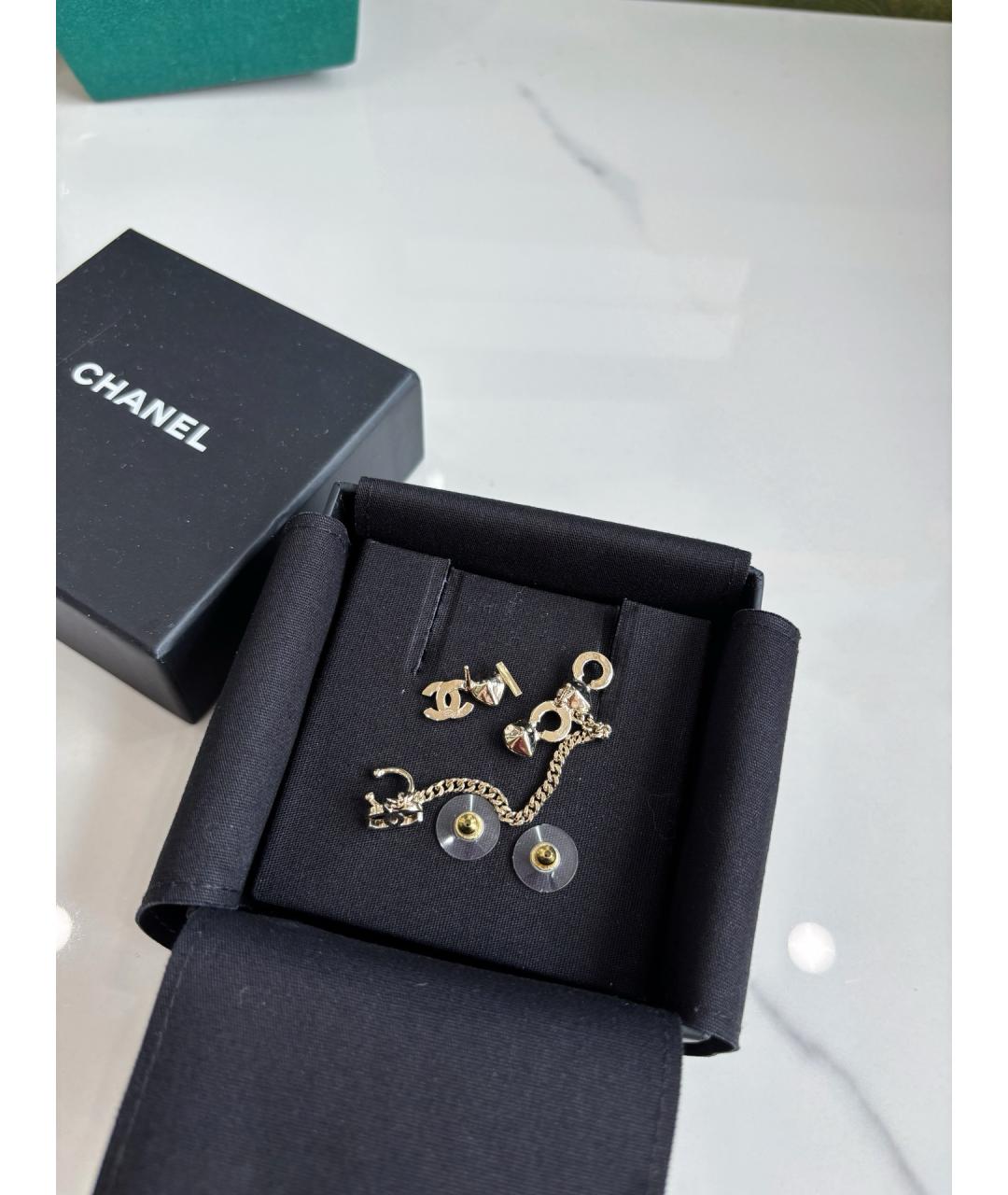 CHANEL Розовые серьги, фото 6