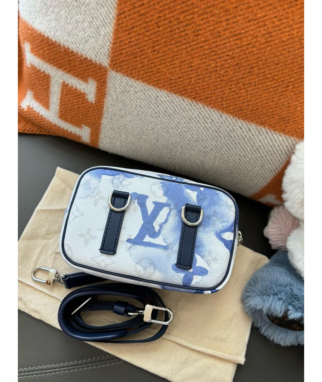LOUIS VUITTON Кожаная сумка через плечо, фото 7