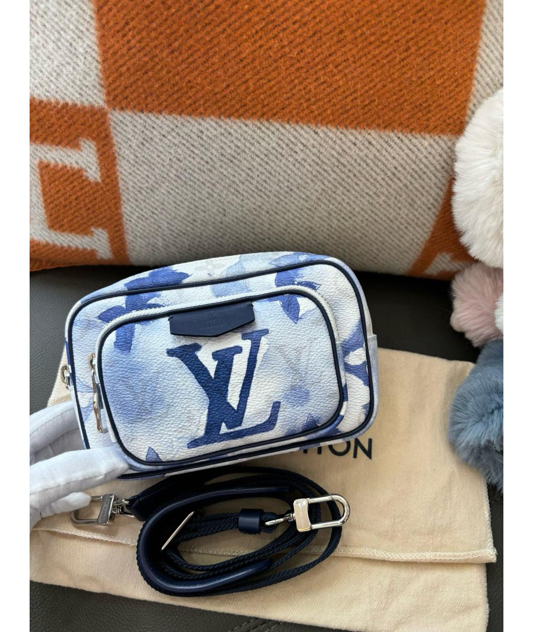 LOUIS VUITTON Кожаная сумка через плечо, фото 2