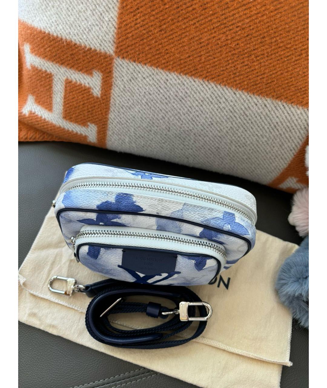 LOUIS VUITTON Кожаная сумка через плечо, фото 4