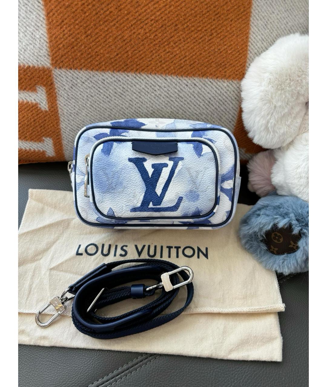 LOUIS VUITTON Кожаная сумка через плечо, фото 10