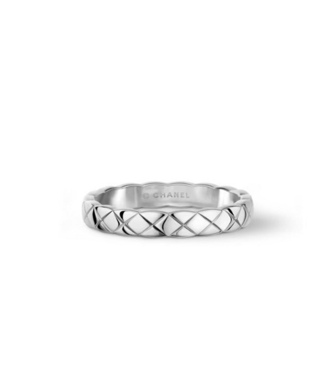 CHANEL Серебряное кольцо из белого золота, фото 1