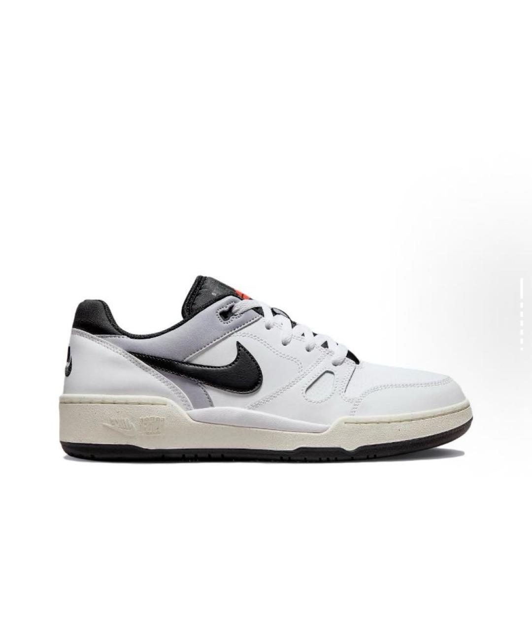 NIKE Белые кожаные кроссовки, фото 8