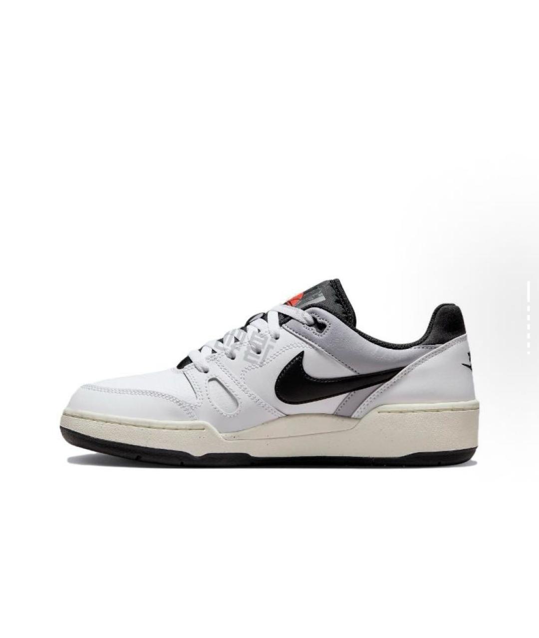 NIKE Белые кожаные кроссовки, фото 3