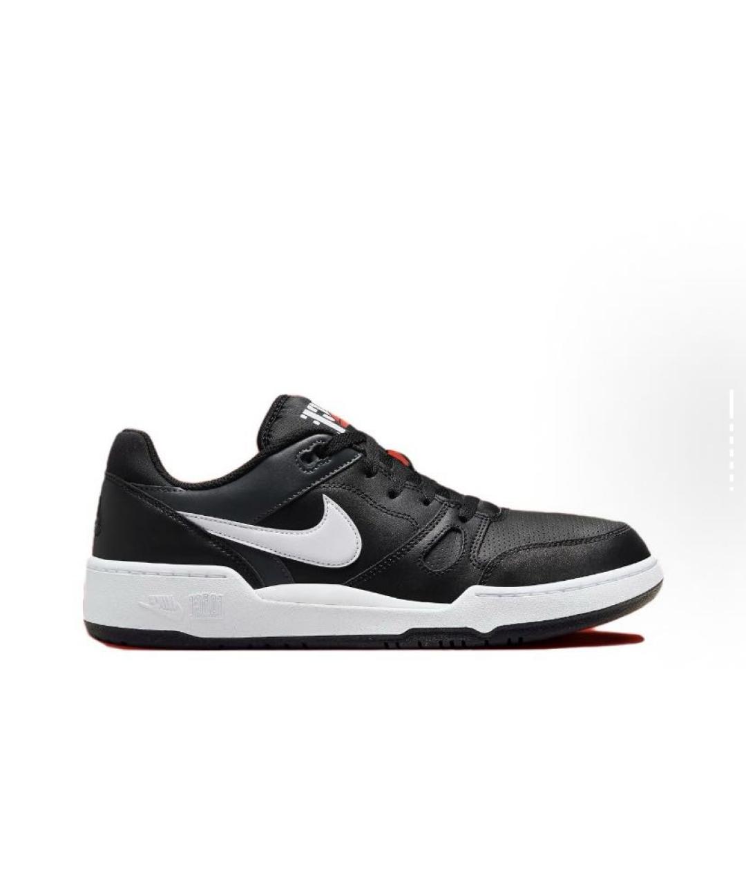 NIKE Черные кожаные кроссовки, фото 8